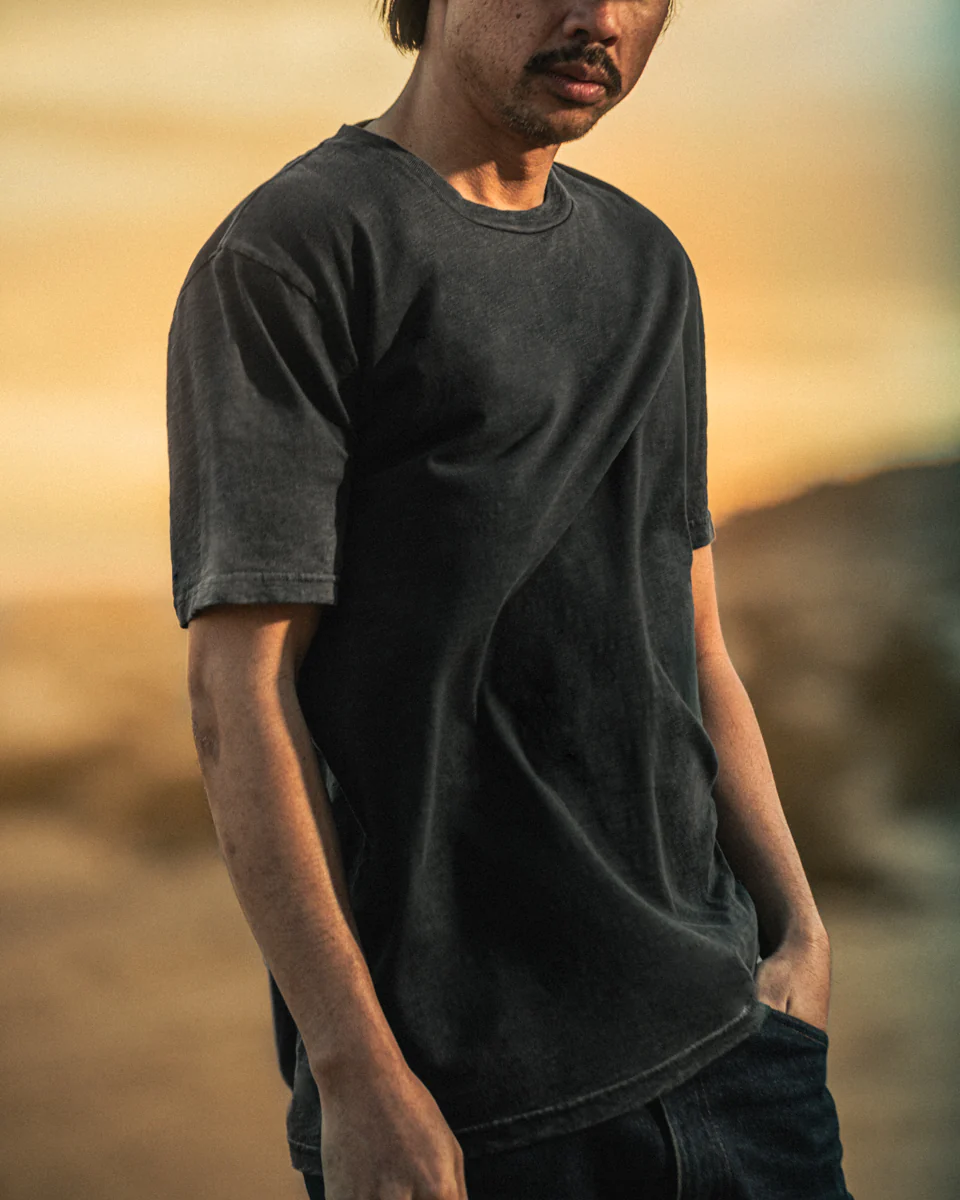 Rogue by &SONS Backstage T-Shirt Washed Black BLANK - Image 9