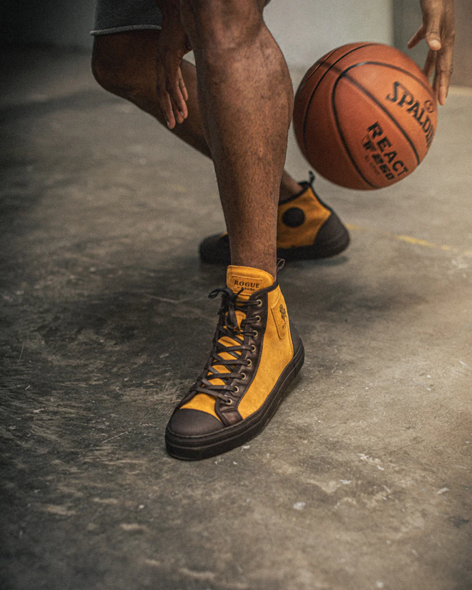 ROGUE by &SONS Baseline Hi Top Tan - Image 10