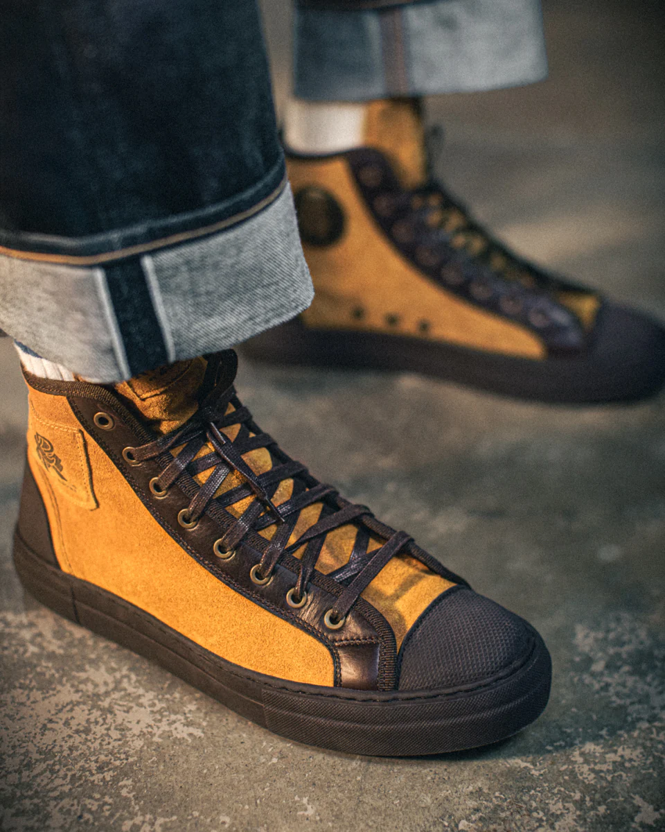 ROGUE by &SONS Baseline Hi Top Tan - Image 12