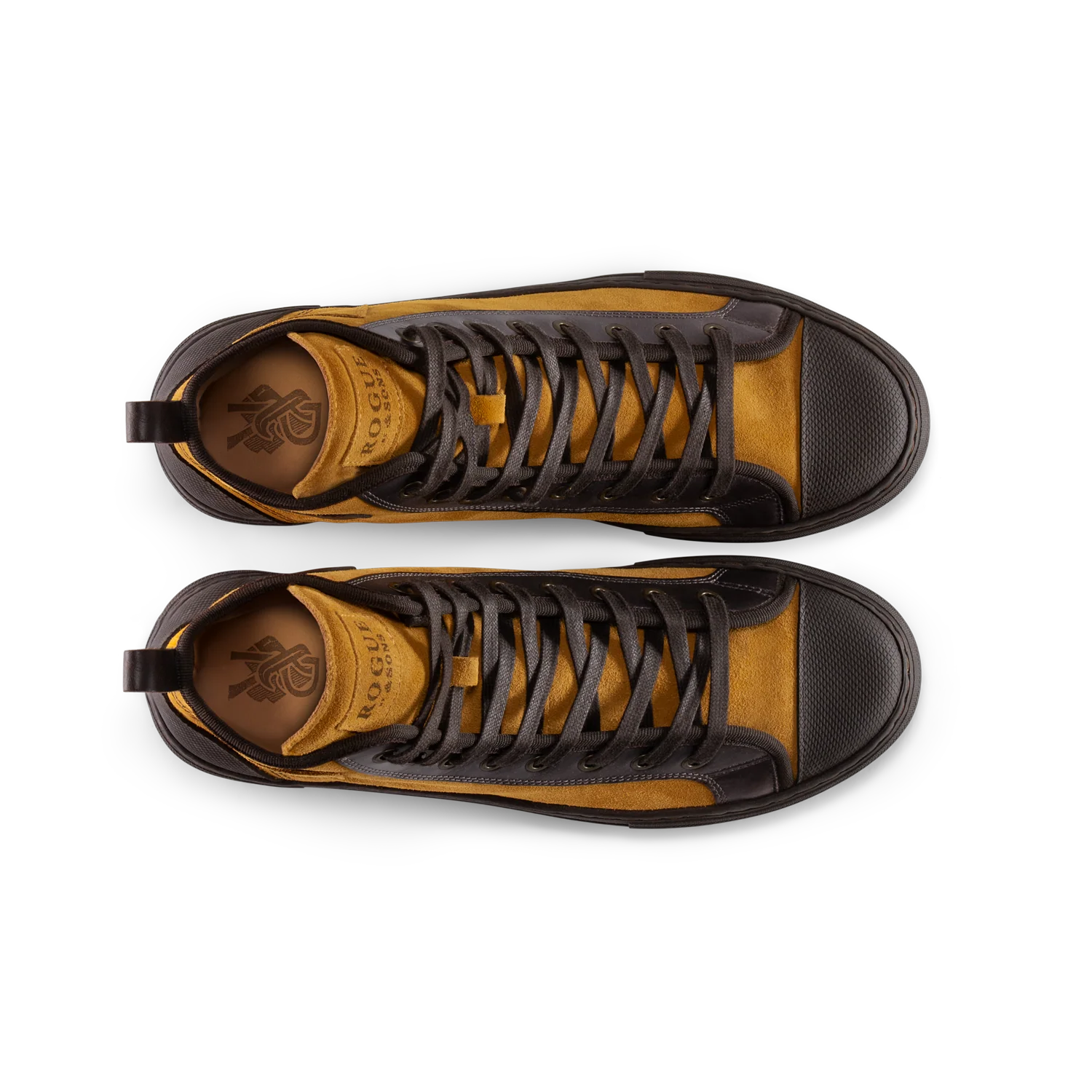 ROGUE by &SONS Baseline Hi Top Tan - Image 17