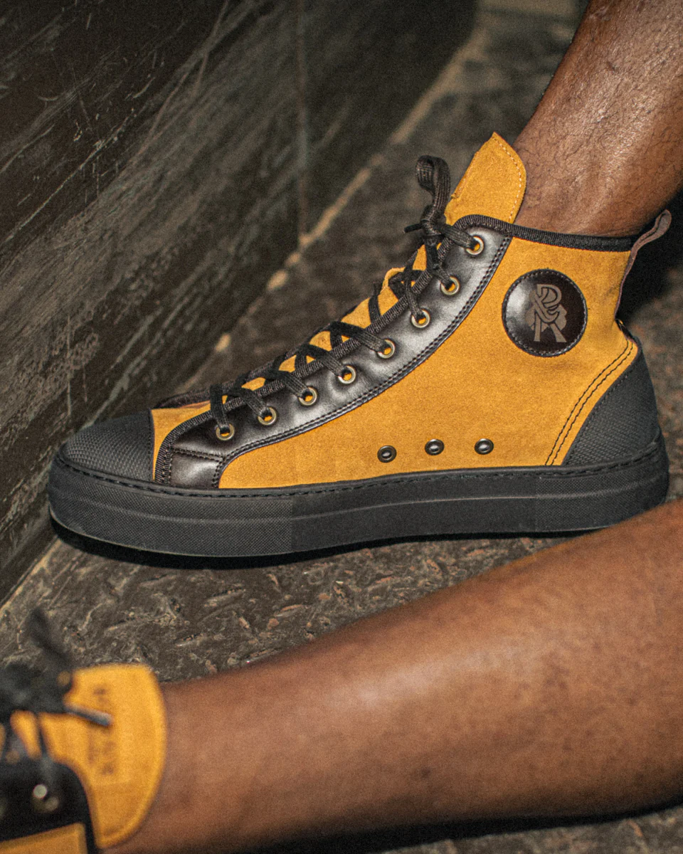 ROGUE by &SONS Baseline Hi Top Tan - Image 4