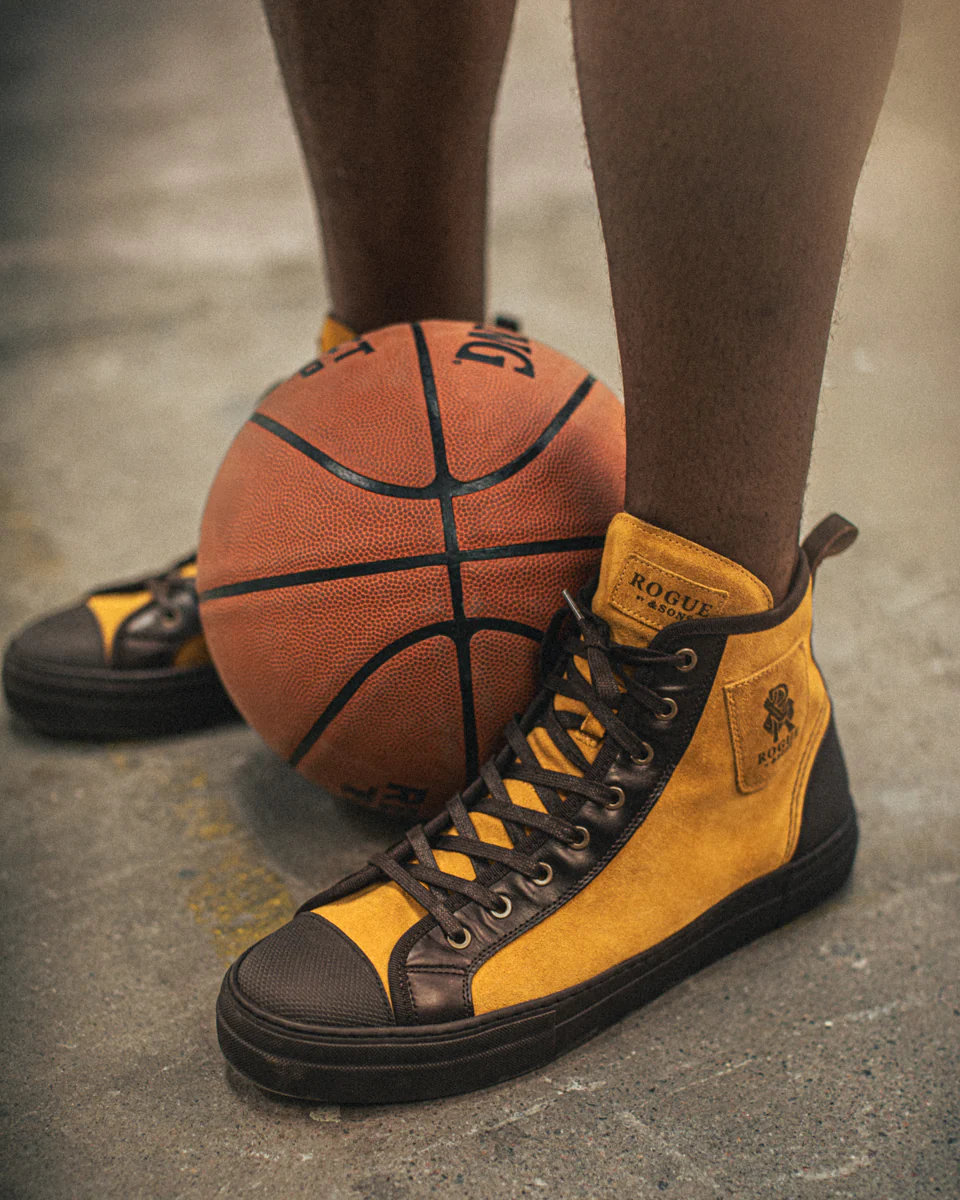 ROGUE by &SONS Baseline Hi Top Tan - Image 7
