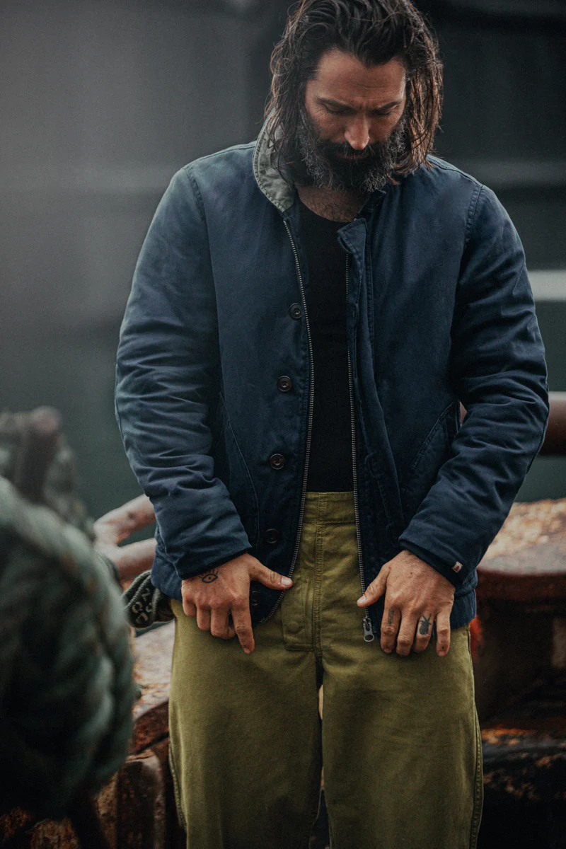 Seawolf Deck Jacket Navy - Image 4