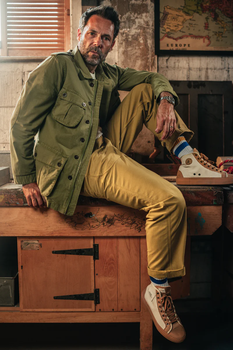 Shale Vintage Military Pant Khaki - Image 5