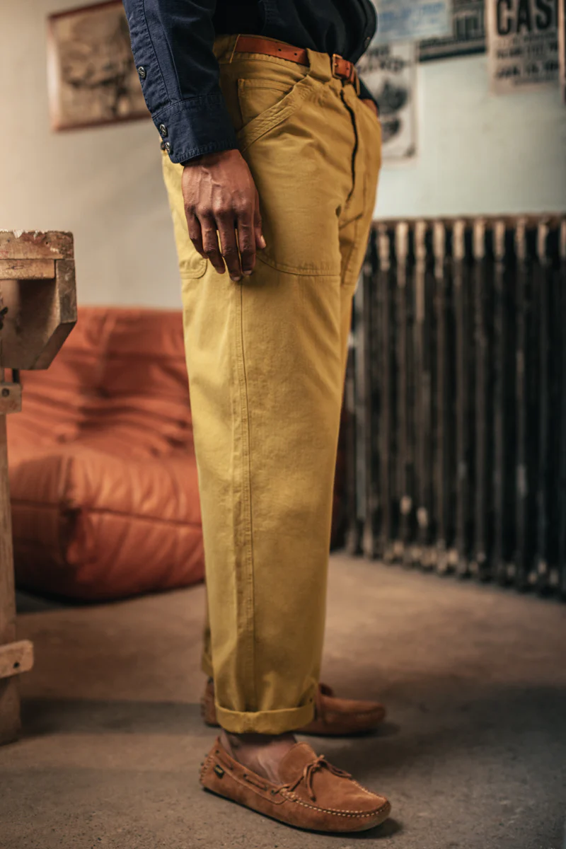 Shale Vintage Military Pant Khaki - Image 7