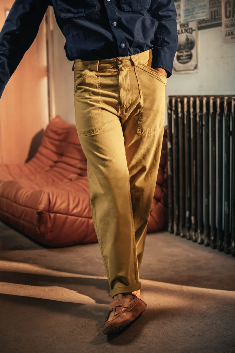 Shale Vintage Military Pant Khaki - Image 8