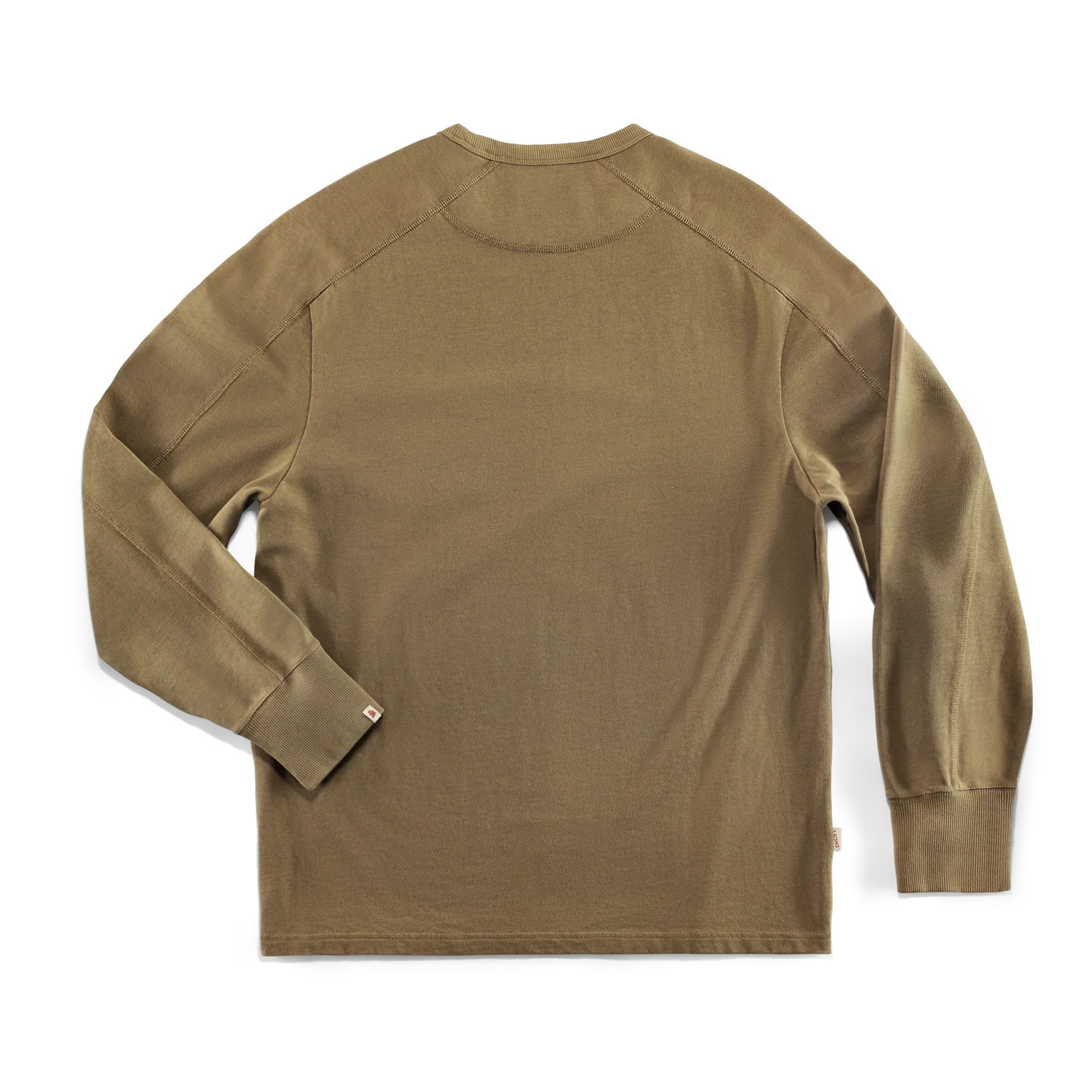 Shaw Long Sleeve Pocket Top Khaki - Image 7