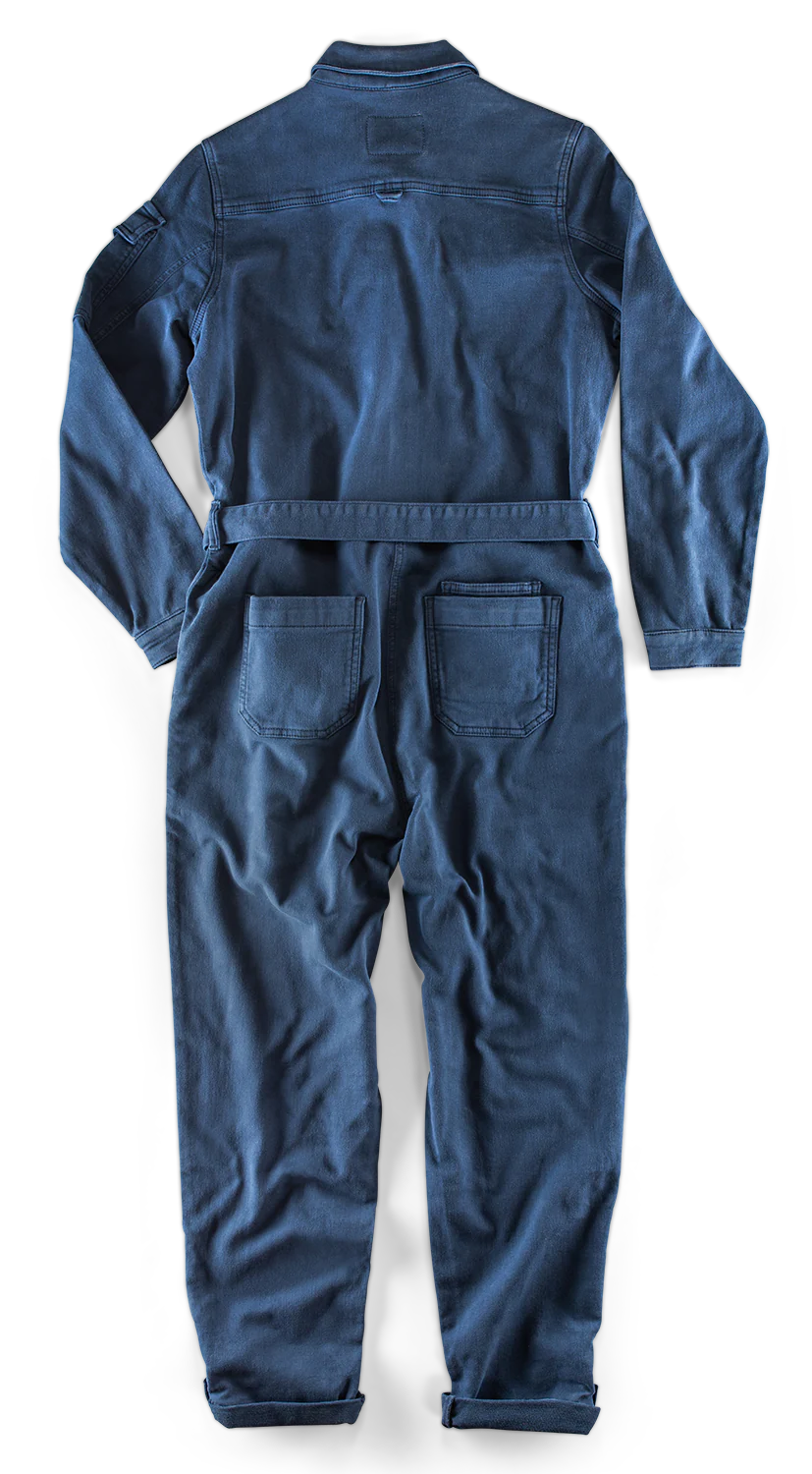 Damsons Sky Jumpsuit Utility Navy - Image 13