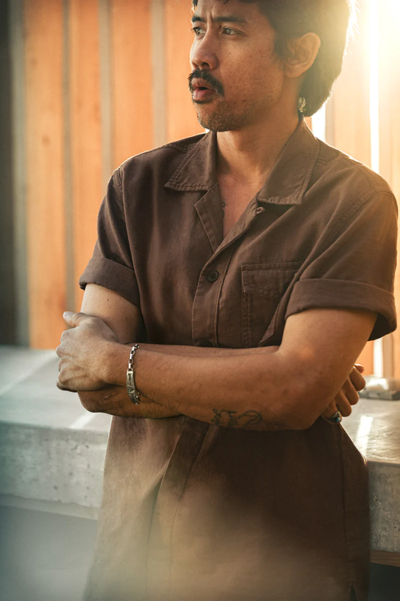 Soho Club Shirt Brown - Image 3