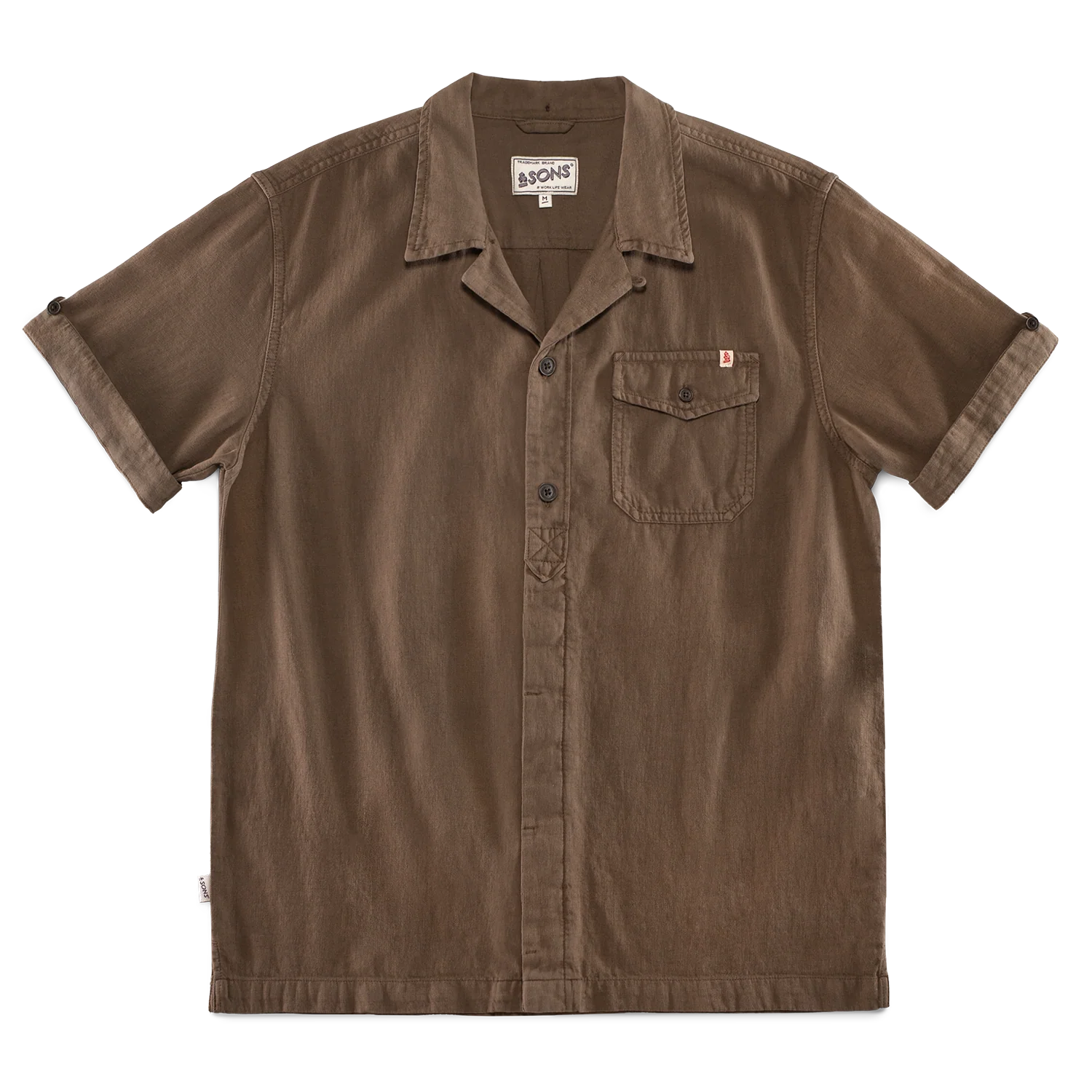 Soho Club Shirt Brown - Image 7