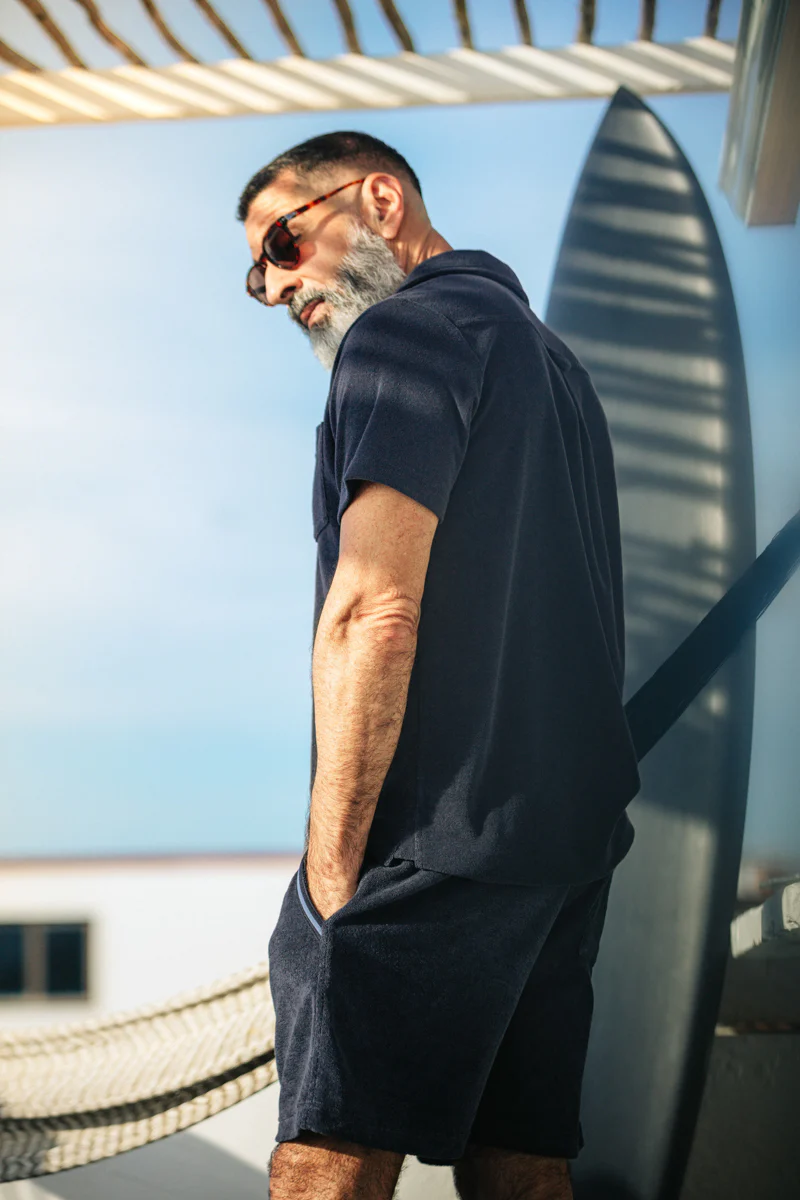 &SONS Solar Polo Navy - Image 2