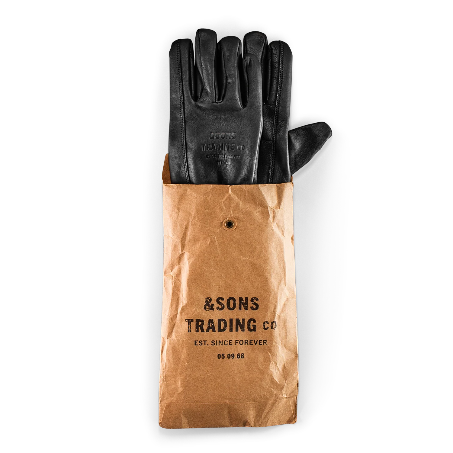&SONS Adventure Gloves Black - Image 7