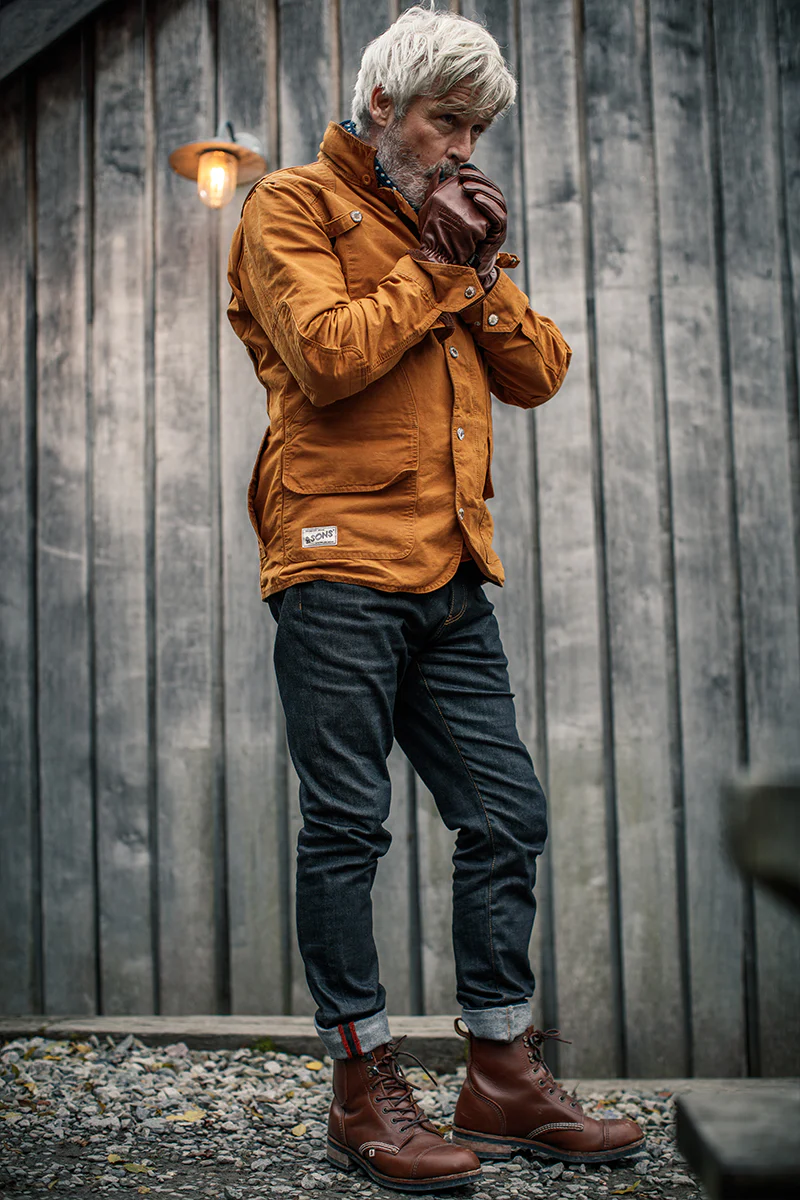 &SONS Adventure Gloves Oxblood Brown - Image 3