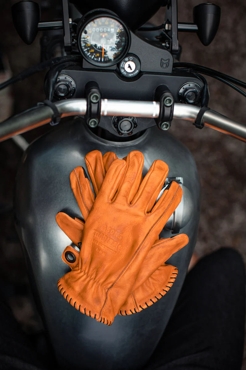&SONS Adventure Gloves Tan - Image 9
