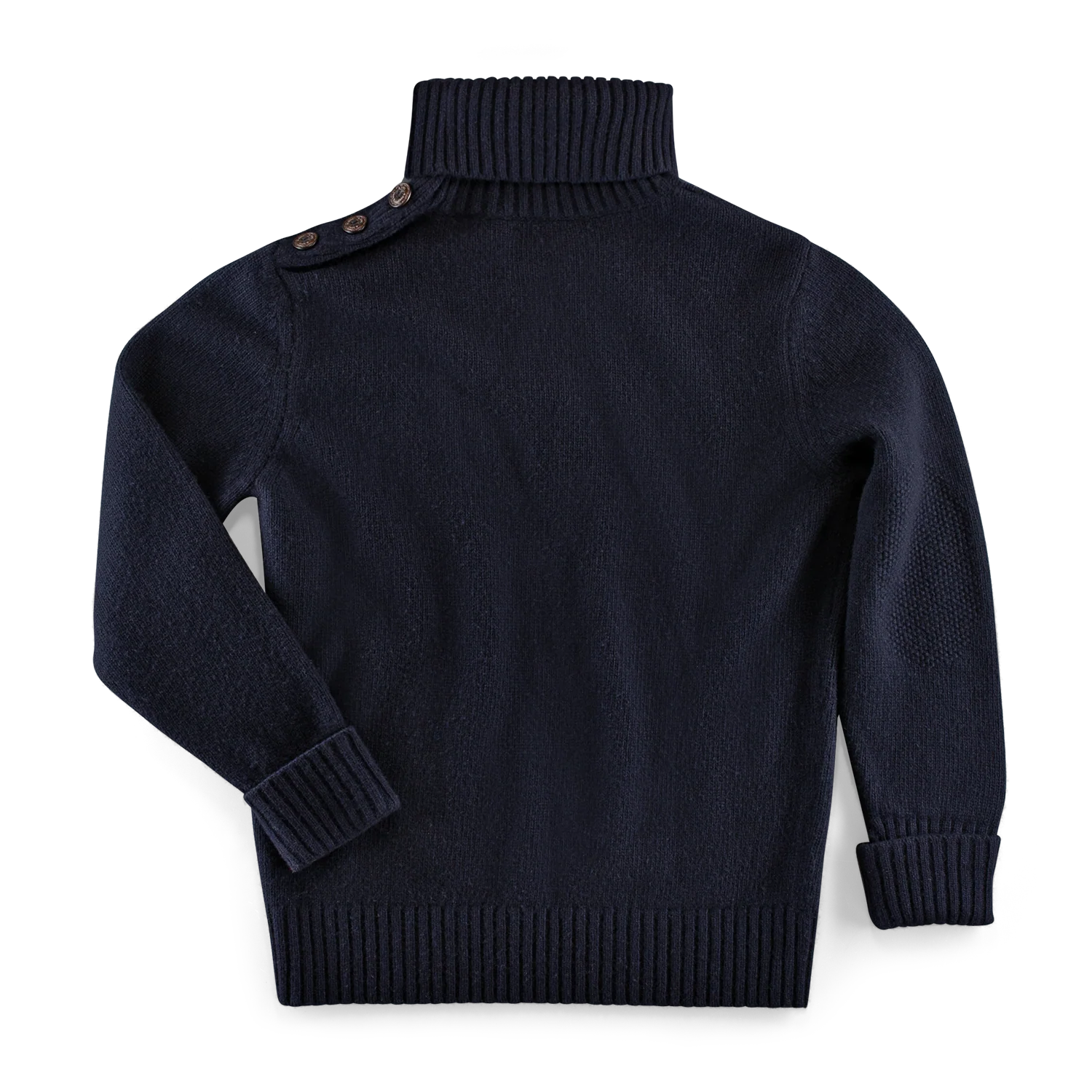 &SONS Ahab Submariner Rollneck Jumper Navy - Image 11