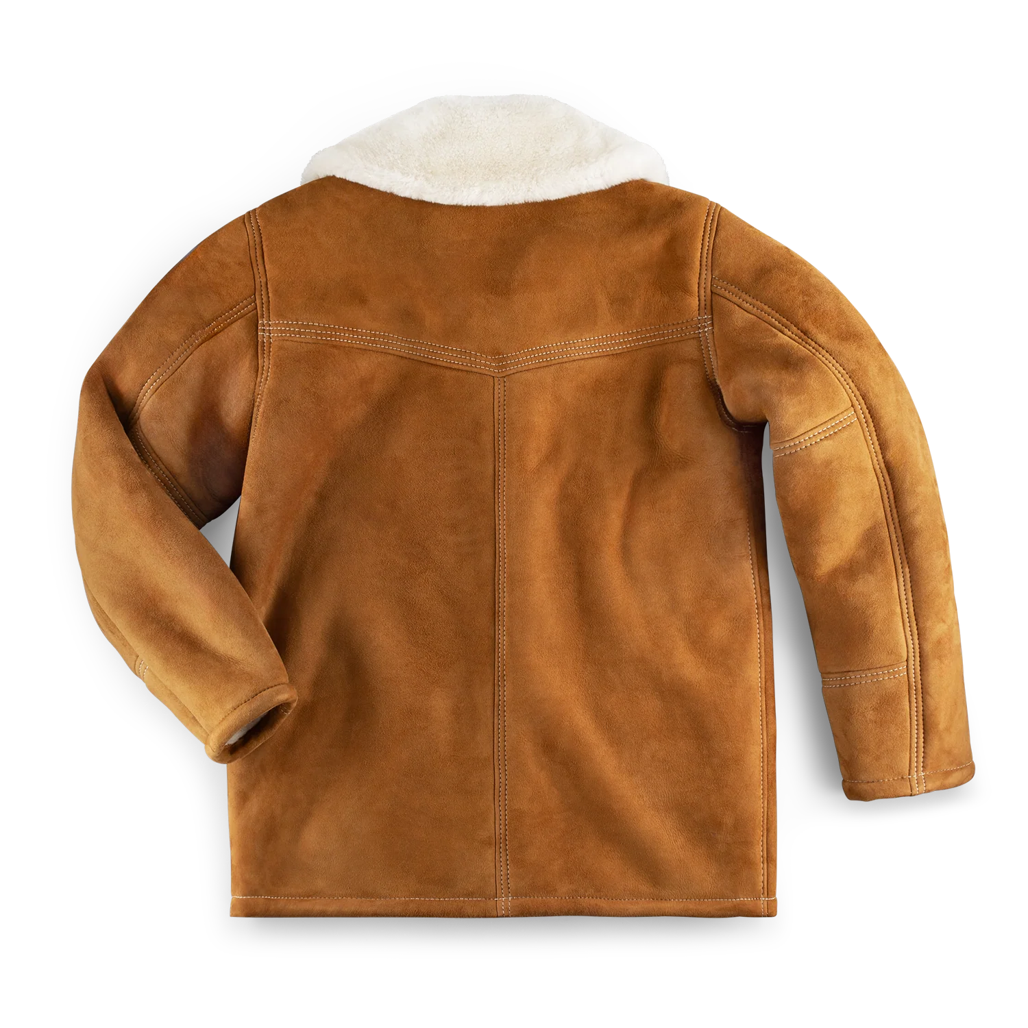 &SONS Aspen Shearling Coat Tan - Image 15