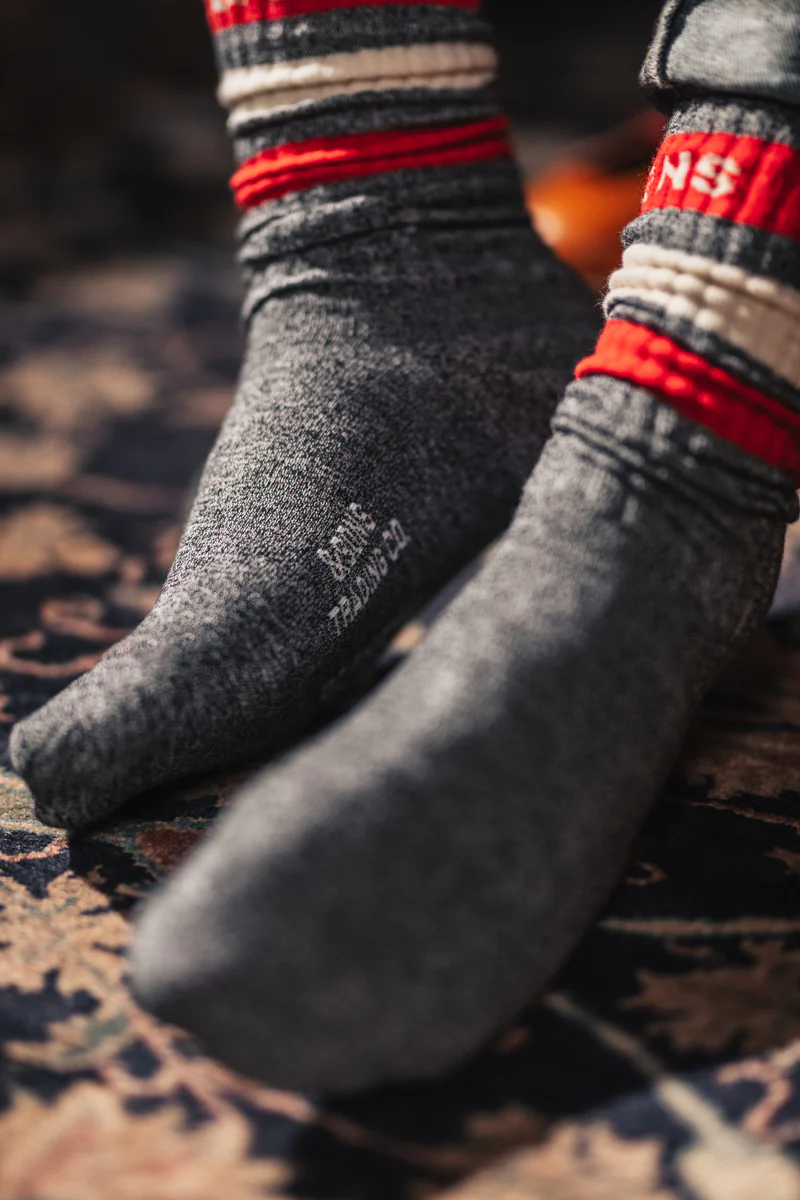 &SONS Baseline Socks Grey - Image 4