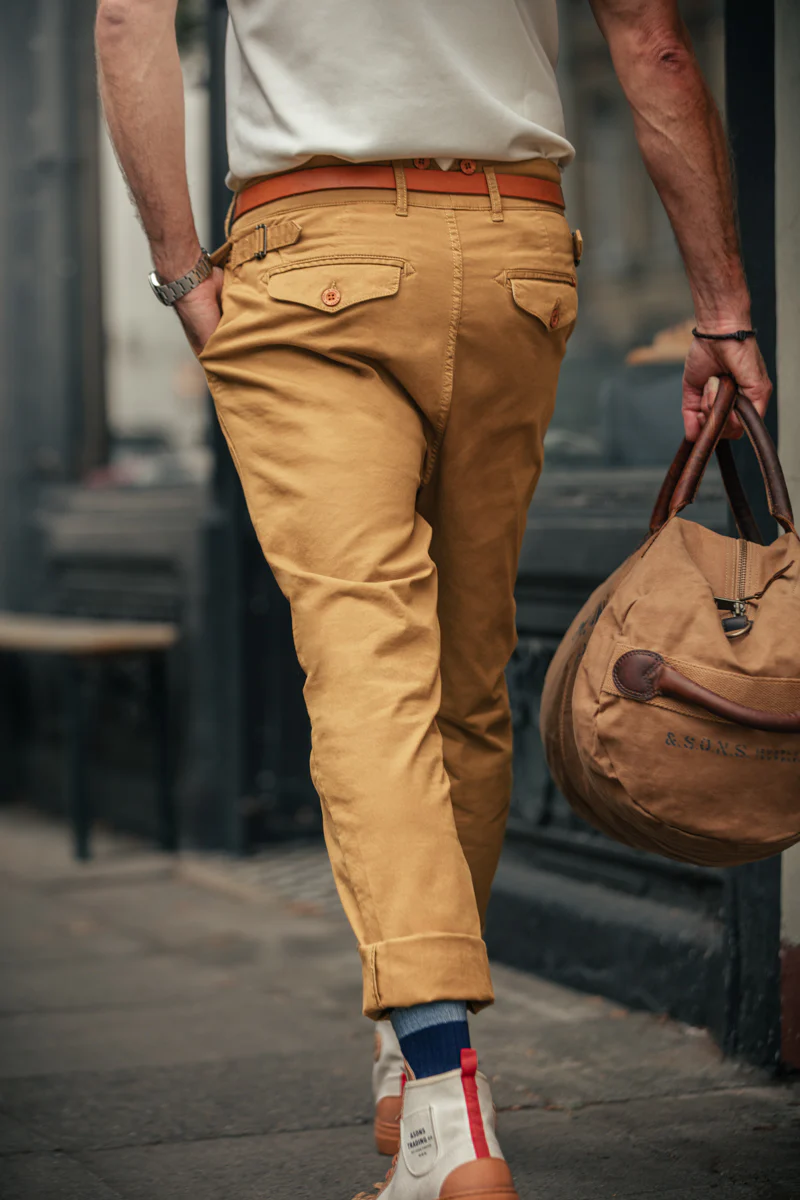 &SONS Beckett Trousers Tan - Image 10