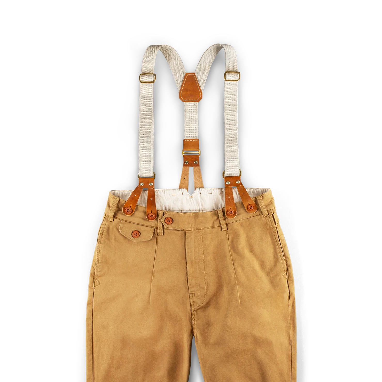 &SONS Beckett Trousers Tan - Image 14