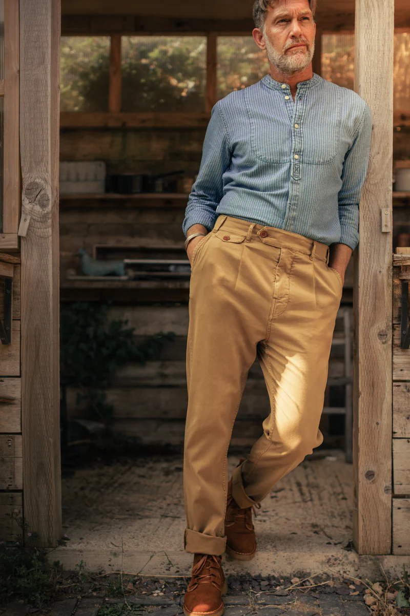 &SONS Beckett Trousers Tan - Image 3