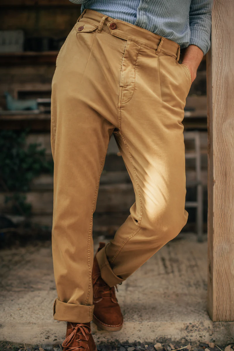 &SONS Beckett Trousers Tan - Image 4