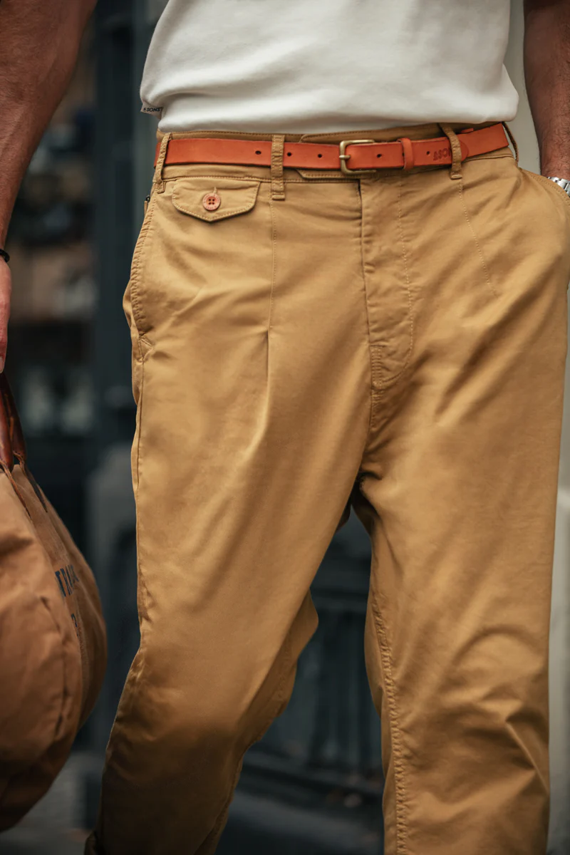 &SONS Beckett Trousers Tan - Image 9
