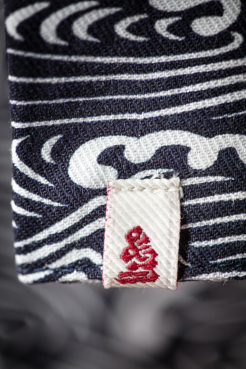 &SONS Blue Waves Scarf - Image 5