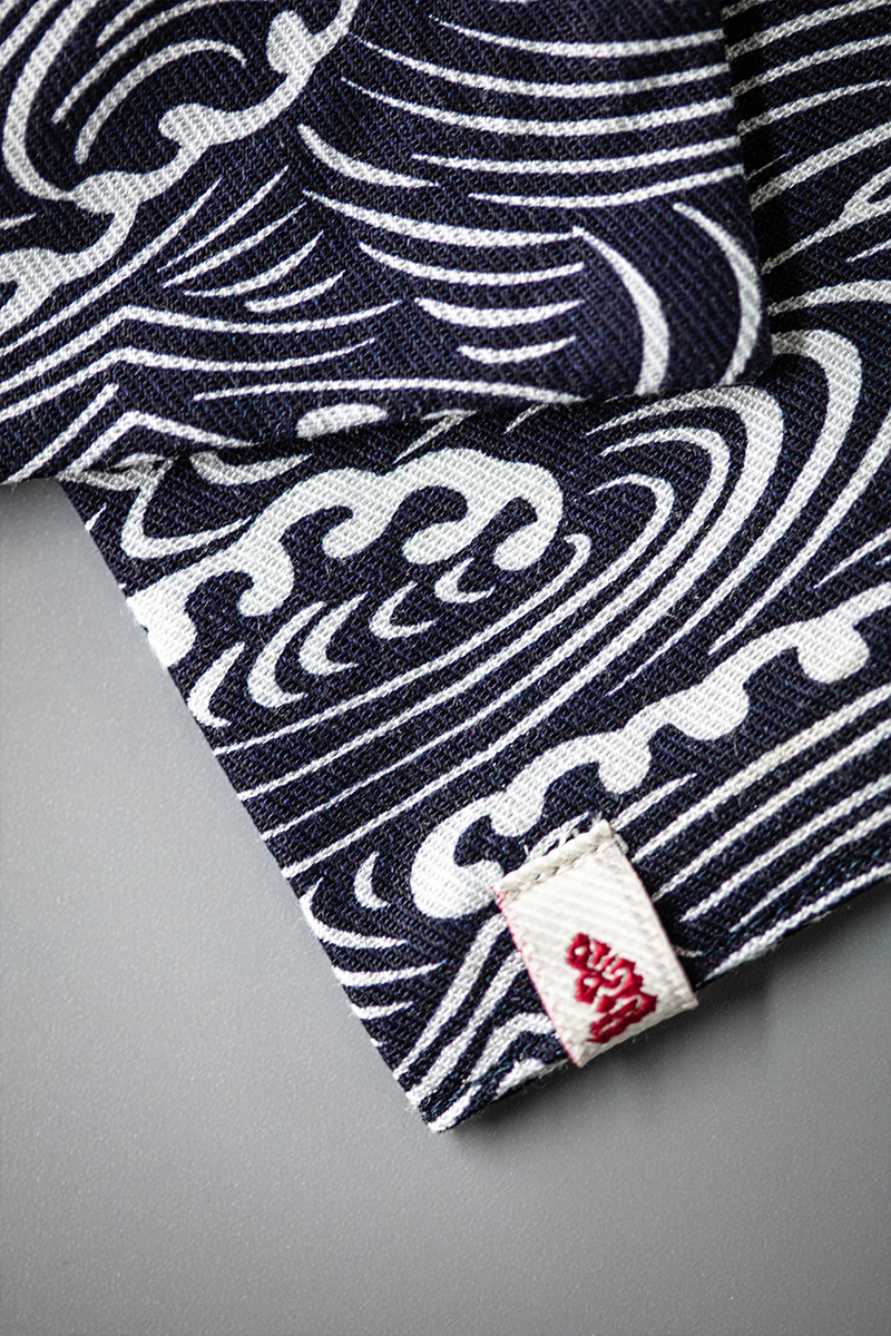 &SONS Blue Waves Scarf - Image 7