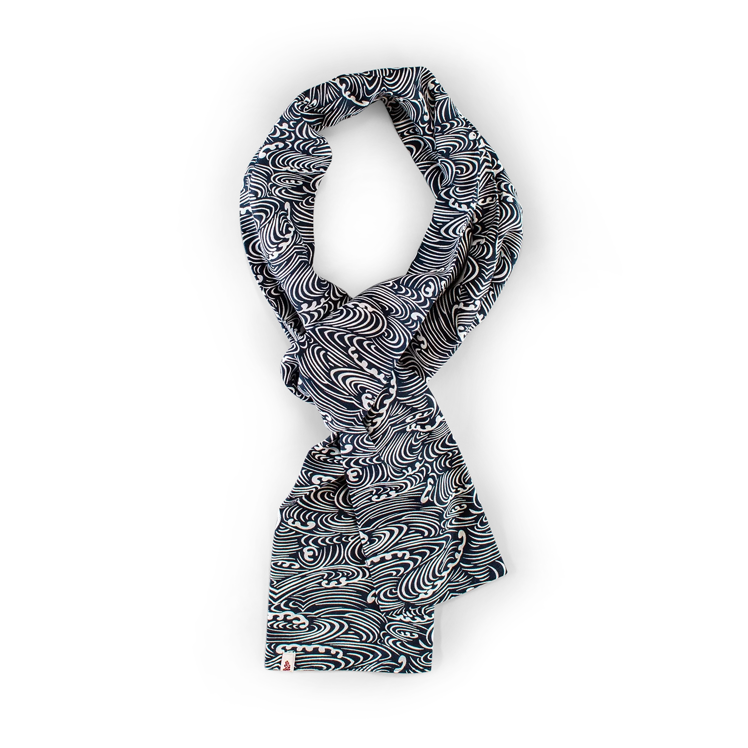 &SONS Blue Waves Scarf - Image 8