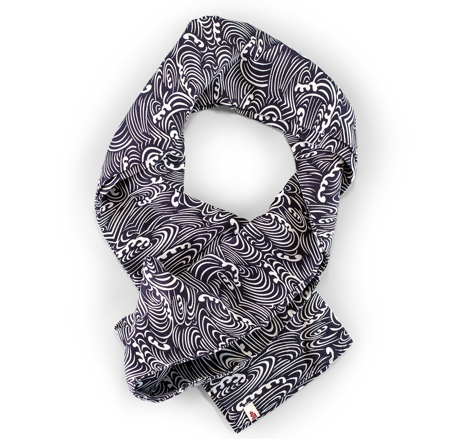 &SONS Blue Waves Scarf - Image 9