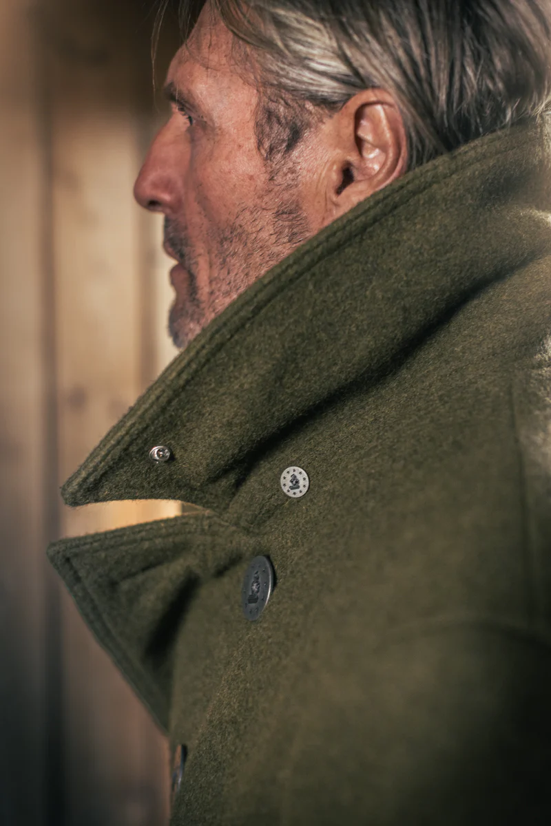 &SONS Boardwalk Peacoat Army Green - Image 9