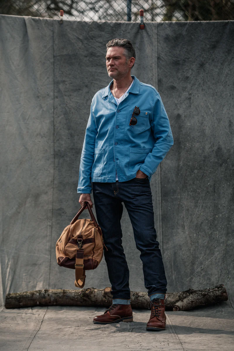 Blue Bolt Chore Jacket - Image 3