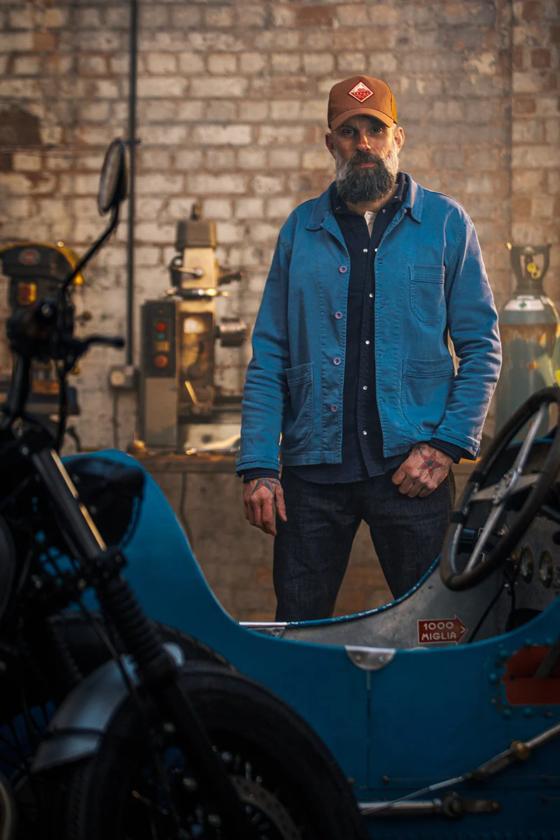 Blue Bolt Chore Jacket - Image 7