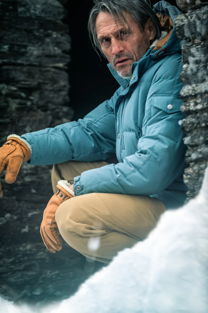 &SONS Bonnington Puffer Jacket Blue - Image 14