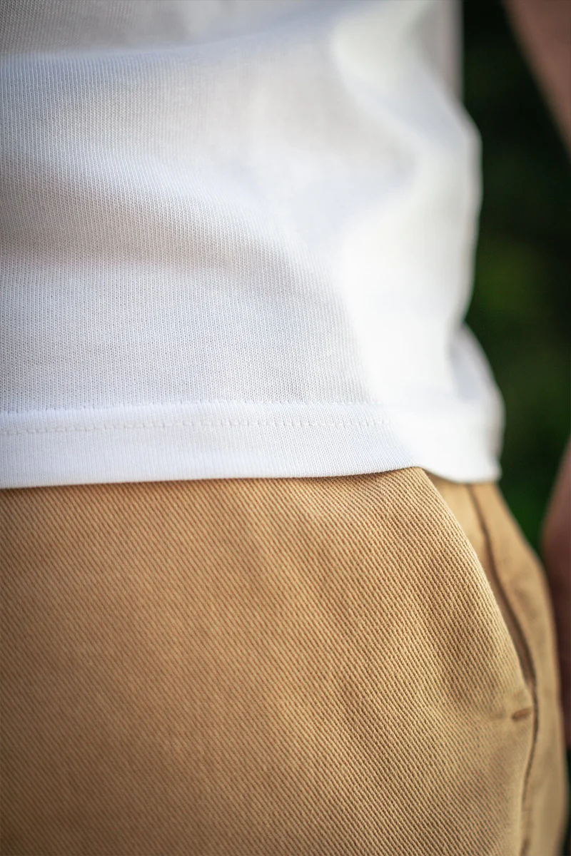 Boxer Pocket T-shirt White - Image 4