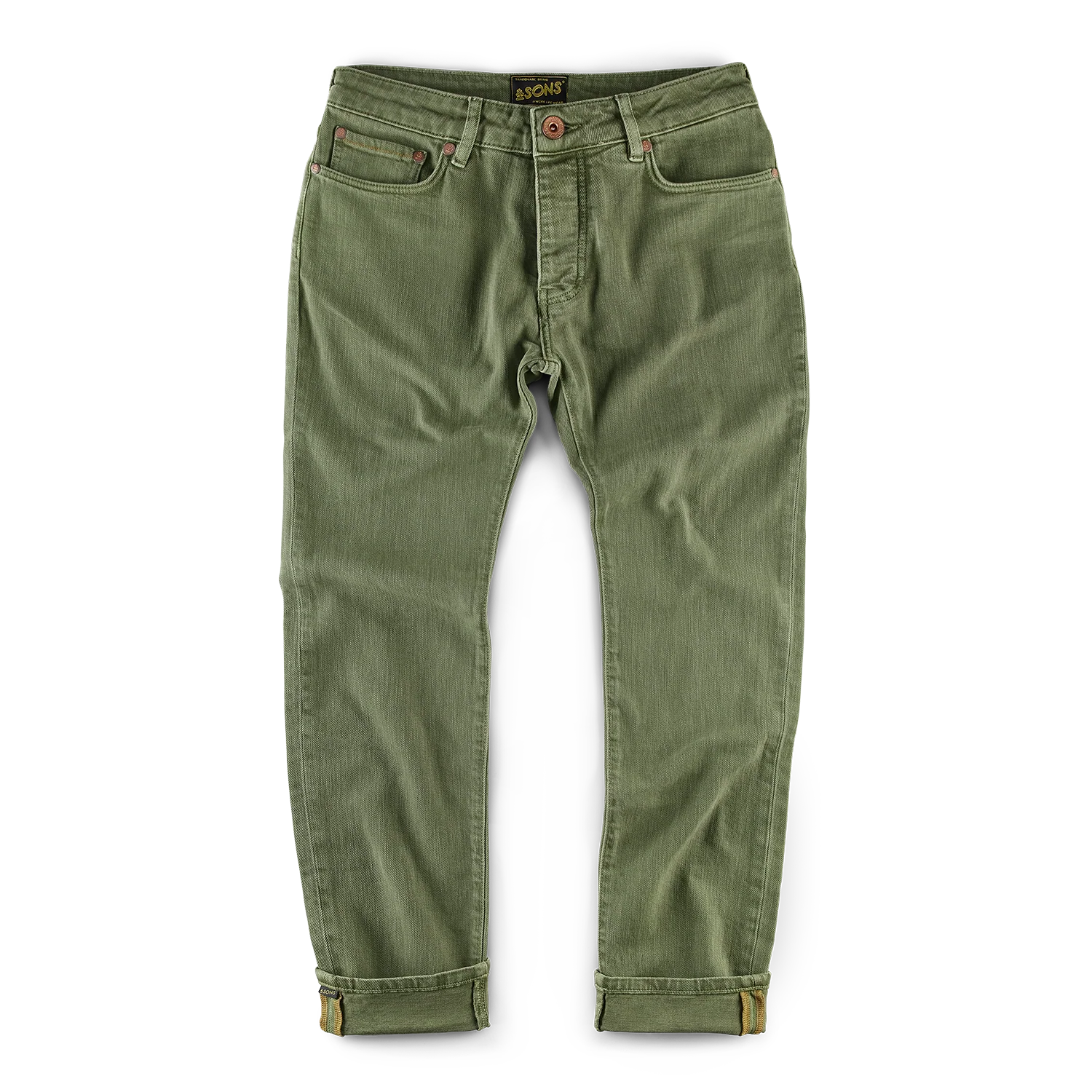Brandon Overdyed Jean Army Green - Image 11