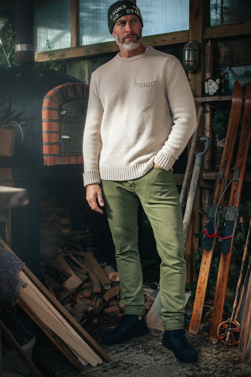 Brandon Overdyed Jean Army Green - Image 3