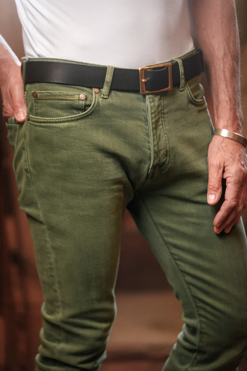 Brandon Overdyed Jean Army Green - Image 5