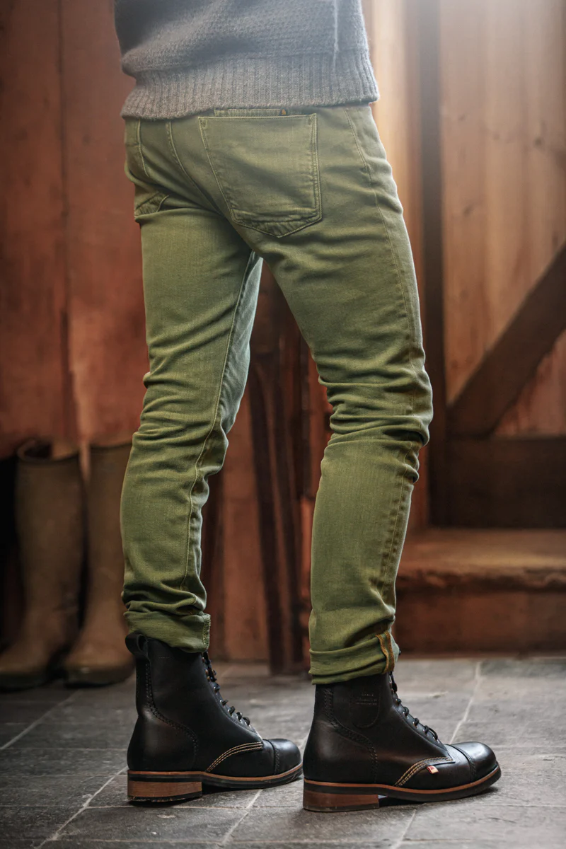 Brandon Overdyed Jean Army Green - Image 7