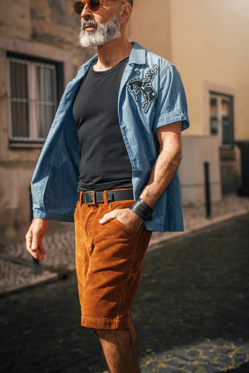 &SONS Bronco Club Shirt Light Denim - Image 2