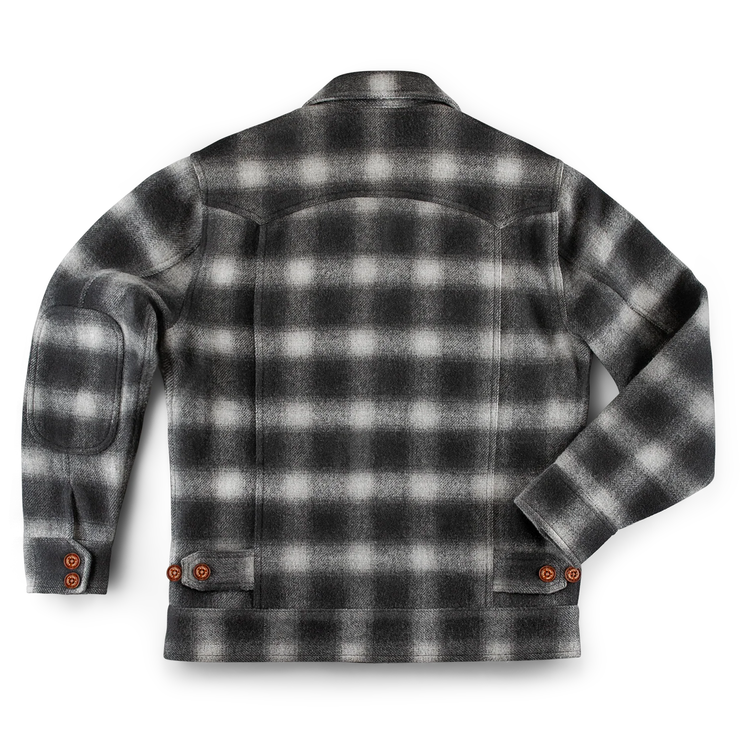 &SONS Cab Coat Grey Check - Image 10
