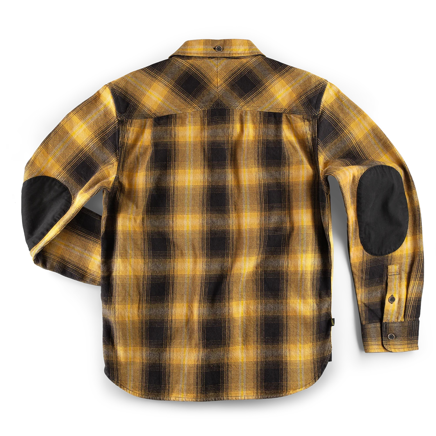 &SONS Carder Shirt Ochre Check - Image 9
