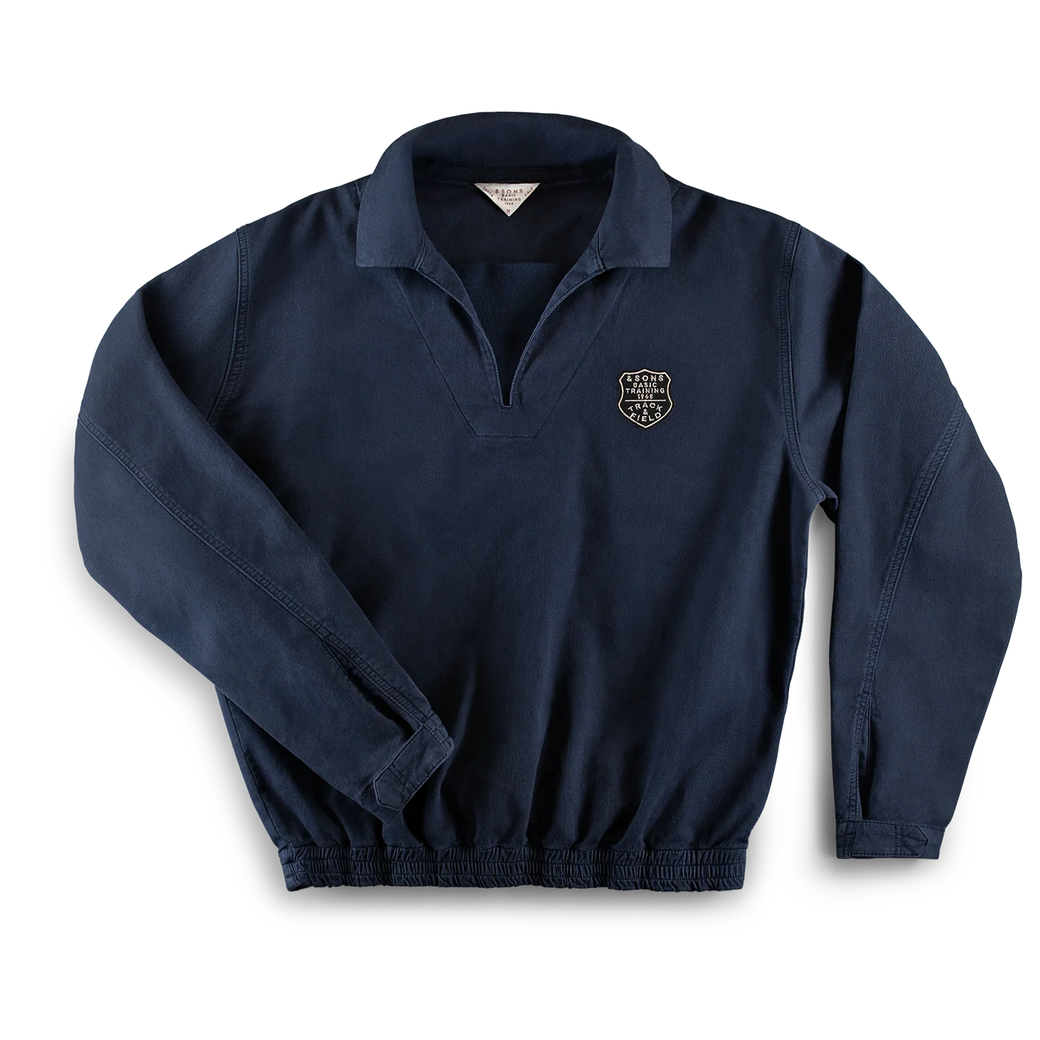 &SONS Coach Drill Top Navy - Image 10