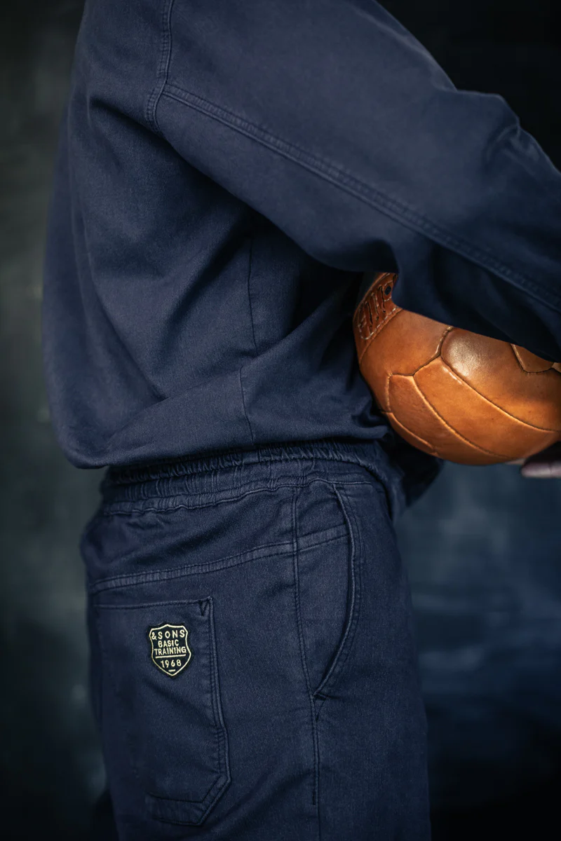 &SONS Coach Drill Top Navy - Image 5