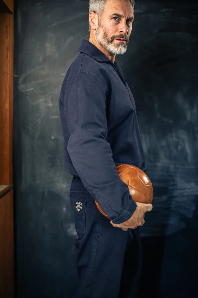 &SONS Coach Drill Top Navy - Image 8