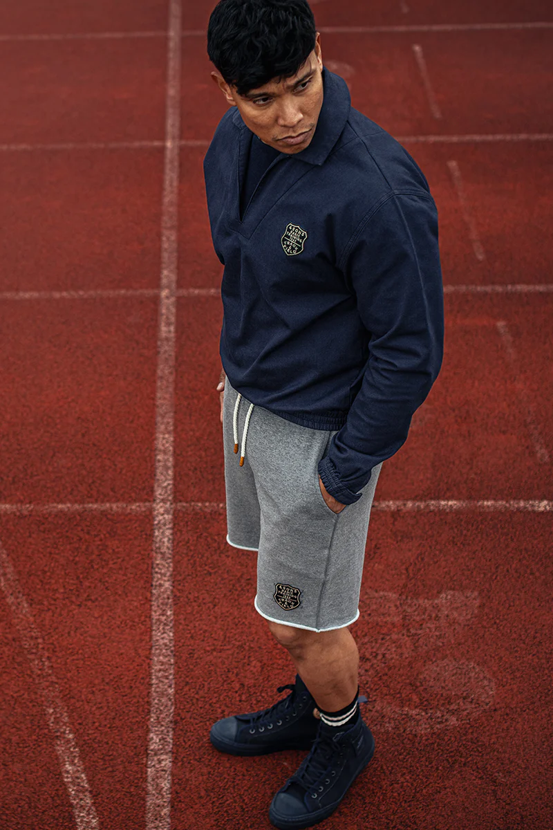 &SONS Coach Drill Top Navy - Image 9