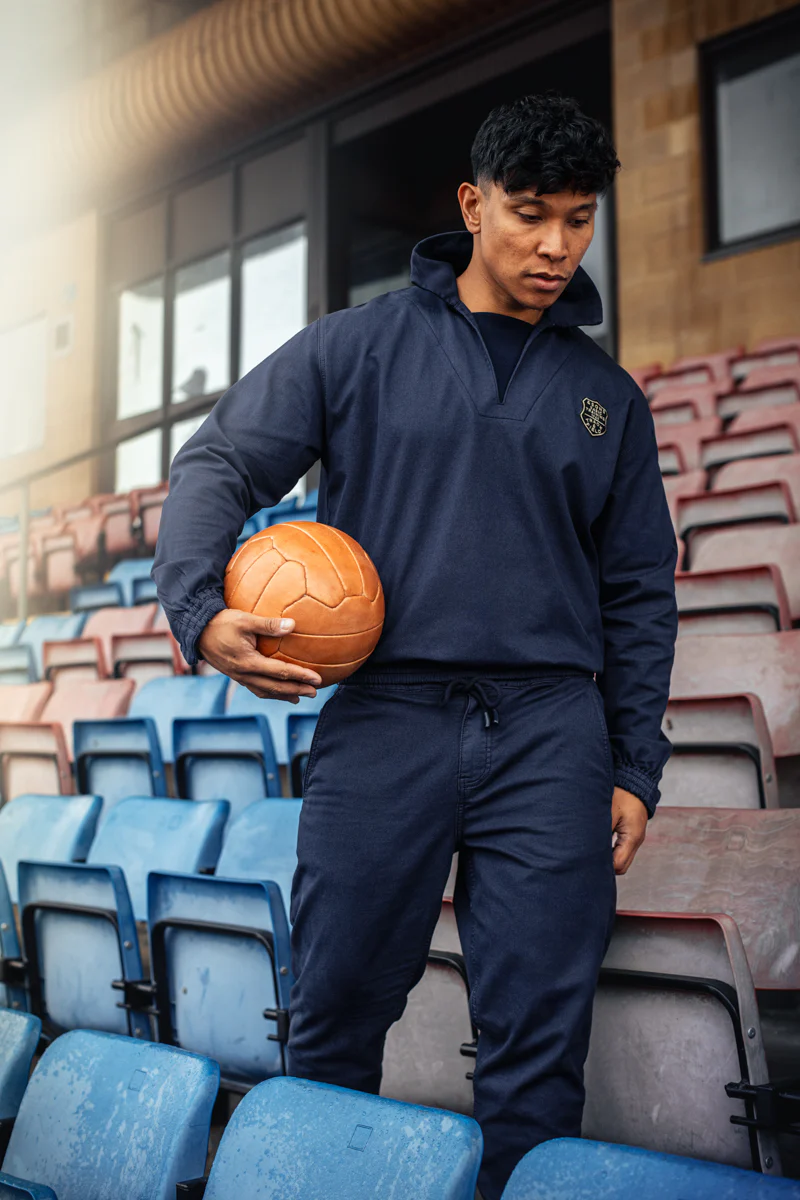 &SONS Coach Track Pant Navy - Image 8