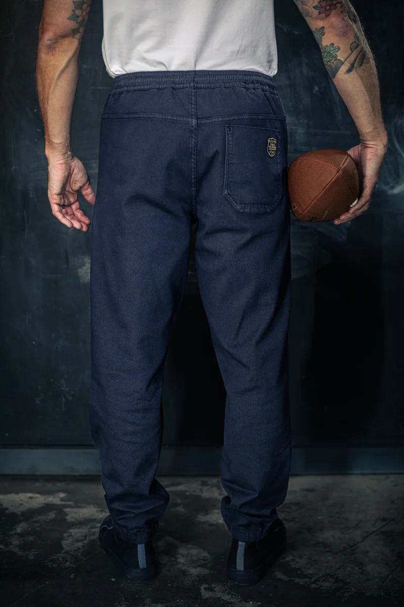&SONS Coach Track Pant Navy - Image 9