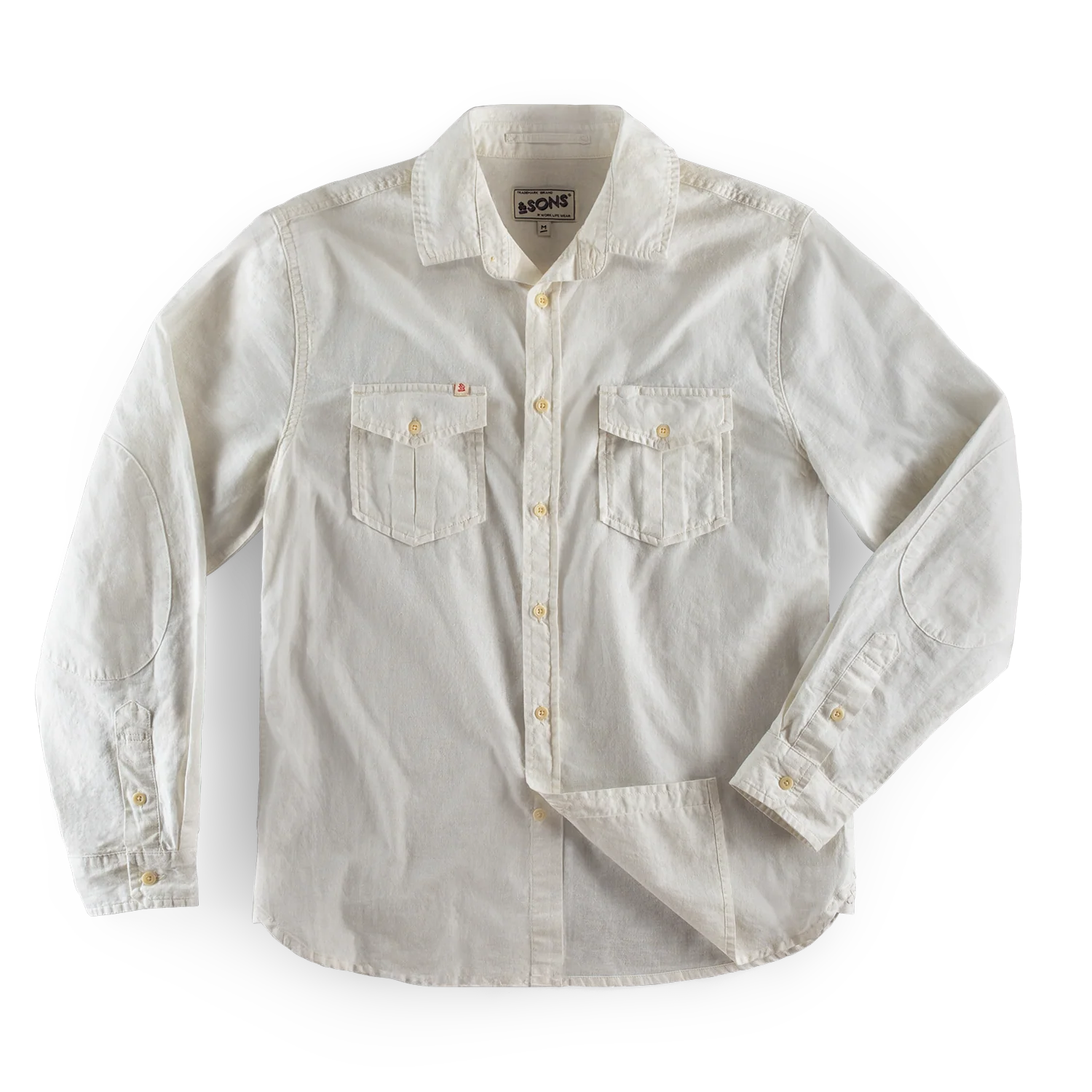 Coast Long Sleeve Shirt Off-White - Image 14