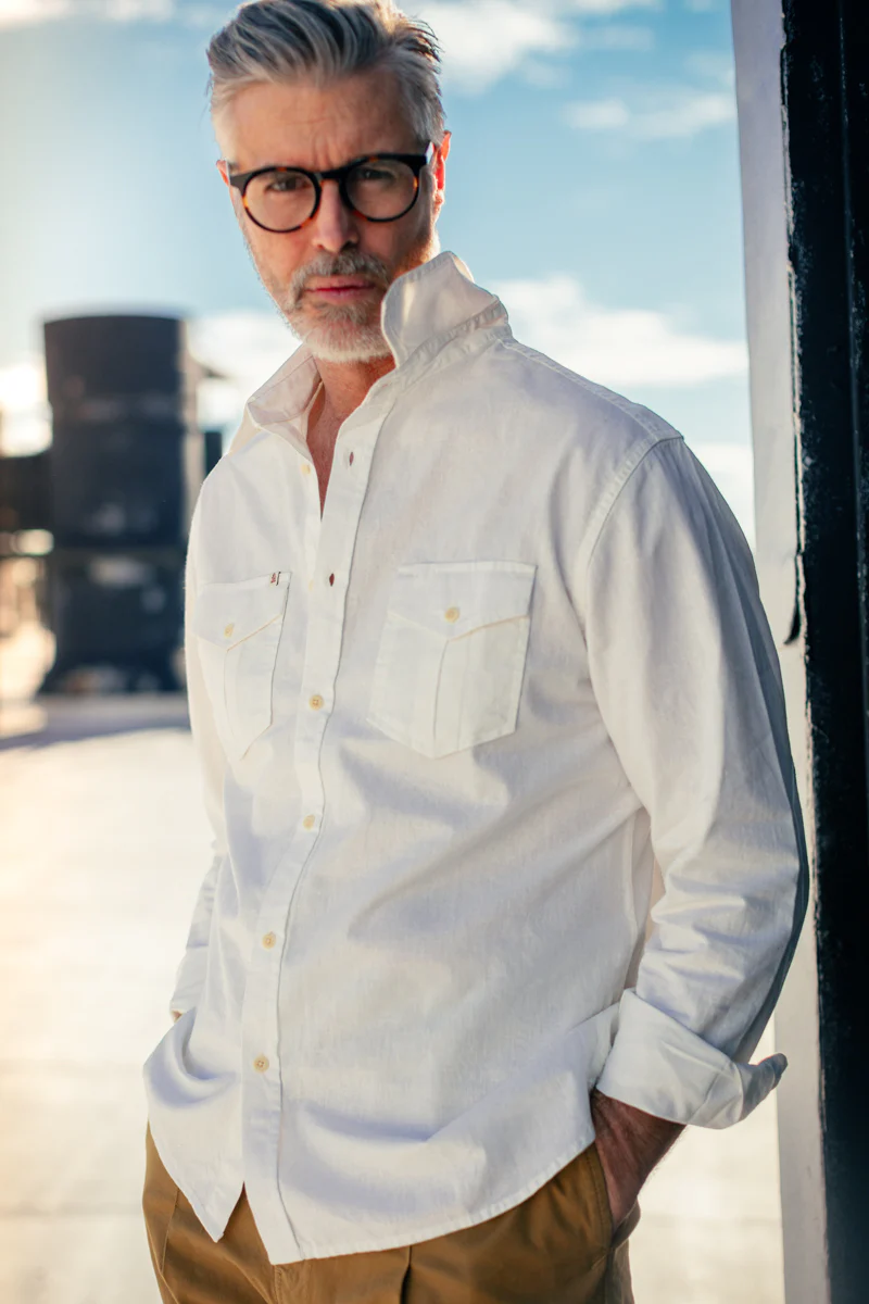 Coast Long Sleeve Shirt Off-White - Image 2